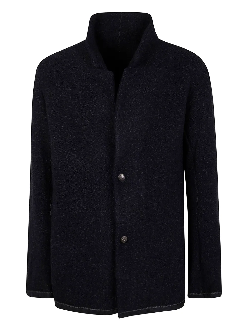 

Текстурированный блейзер с пуговицами спереди Isaac Sellam Experience, черный