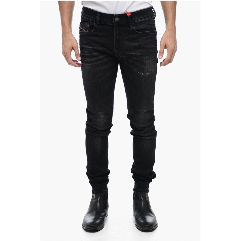 

Черные хлопковые джинсы Деним Diesel, Black