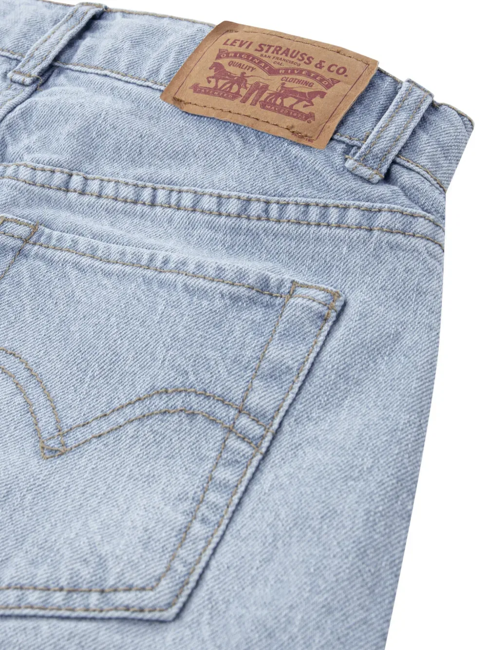 Шорты 94 с карманами Levi'S Kids, синий — фото 3