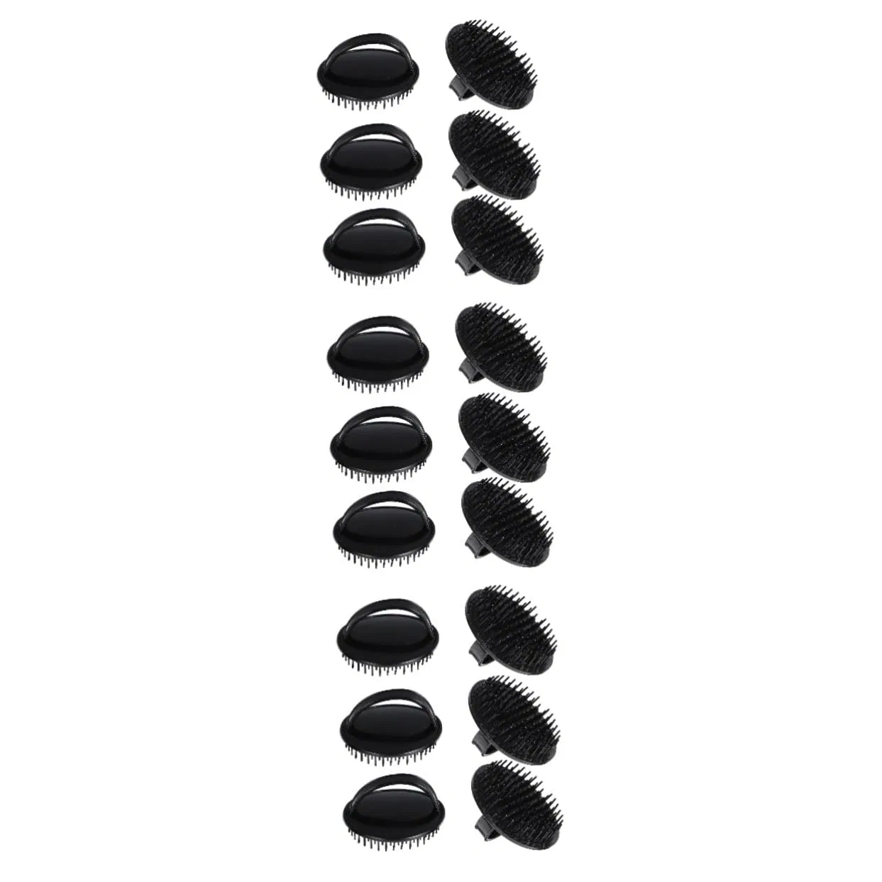 Массажная щетка для душа, 18 шт, minkissy, Black x 3 pieces