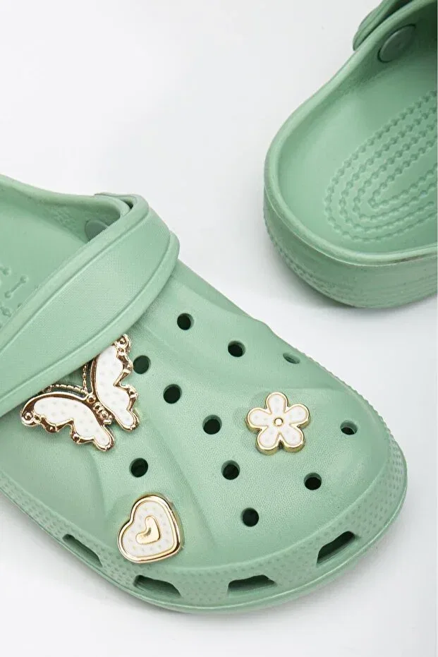 Детские тапочки для девочек ортопедические Cn Tommy, Green — фото 4