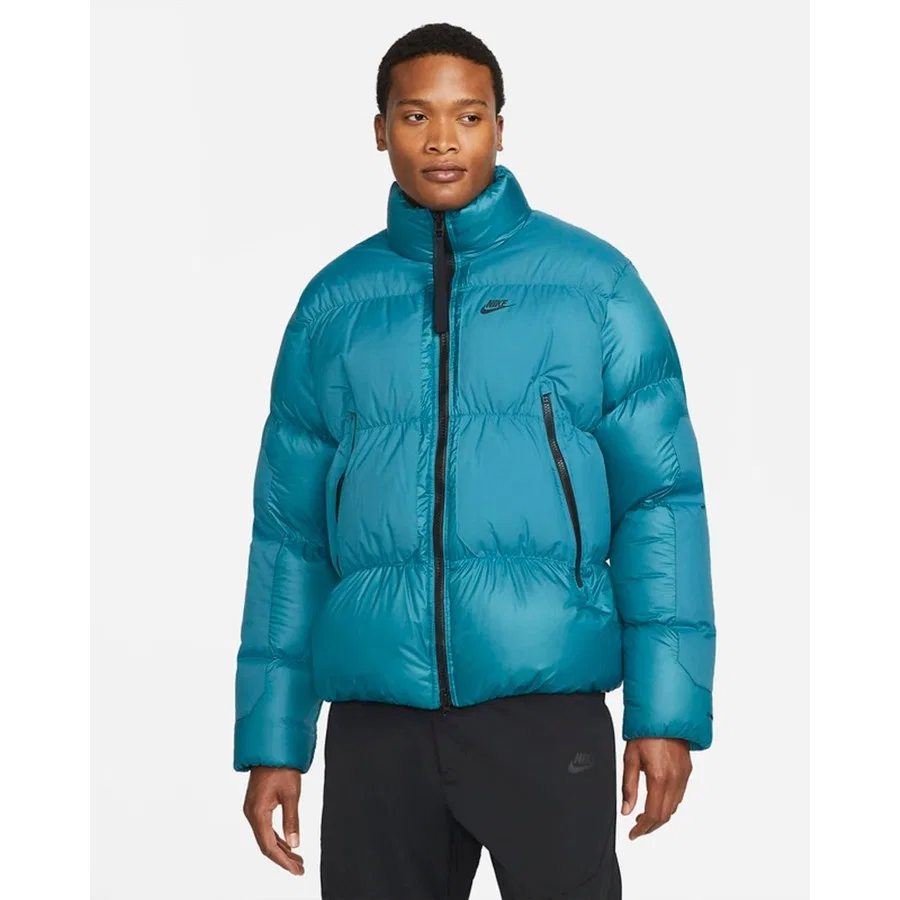 Мужская куртка-пуховик с капюшоном Therma-FIT Repel City Puffer Nike, Синий