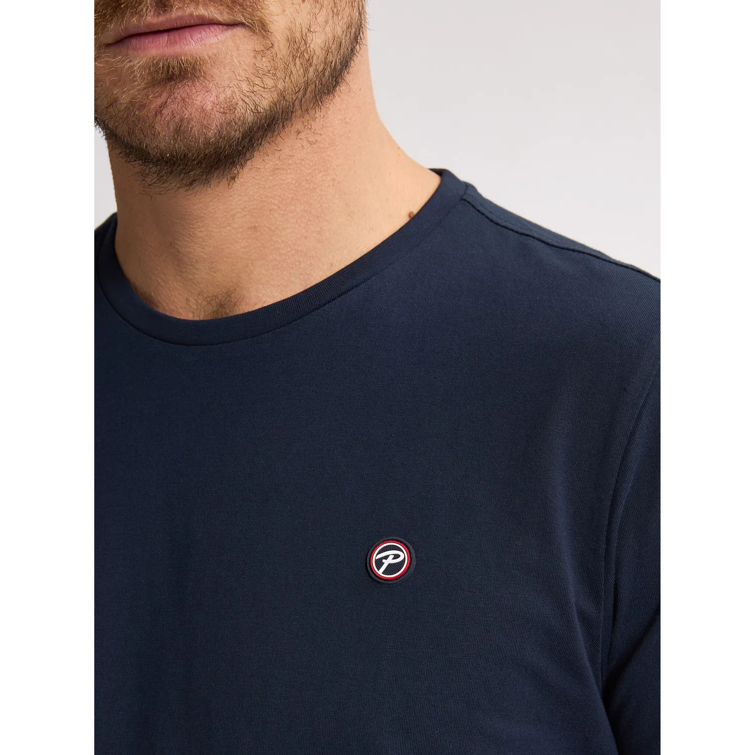 Детская футболка с круглым вырезом с логотипом Petrol Industries, Navy Blue — фото 4