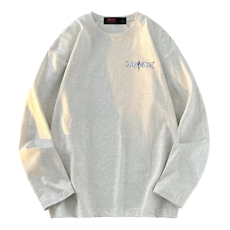 Детский лонгслив безрукова BALENO, White Heather Gray