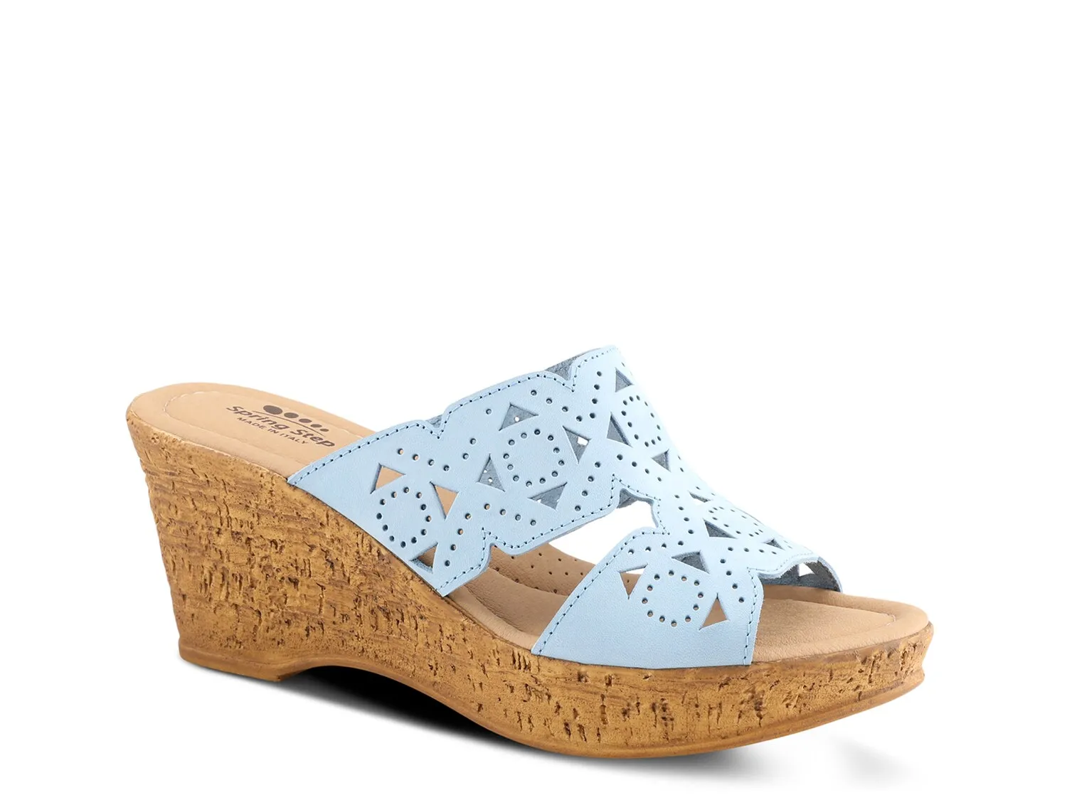 

Сандалии Flamyo Wedge Sandal Spring Step, голубой