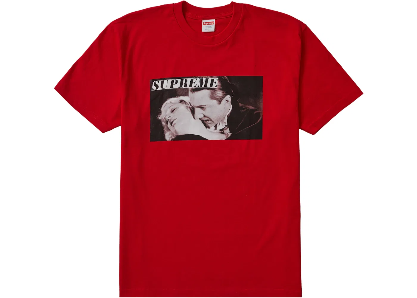 Мужская футболка с принтом Bela Lugosi Tee Supreme, Red