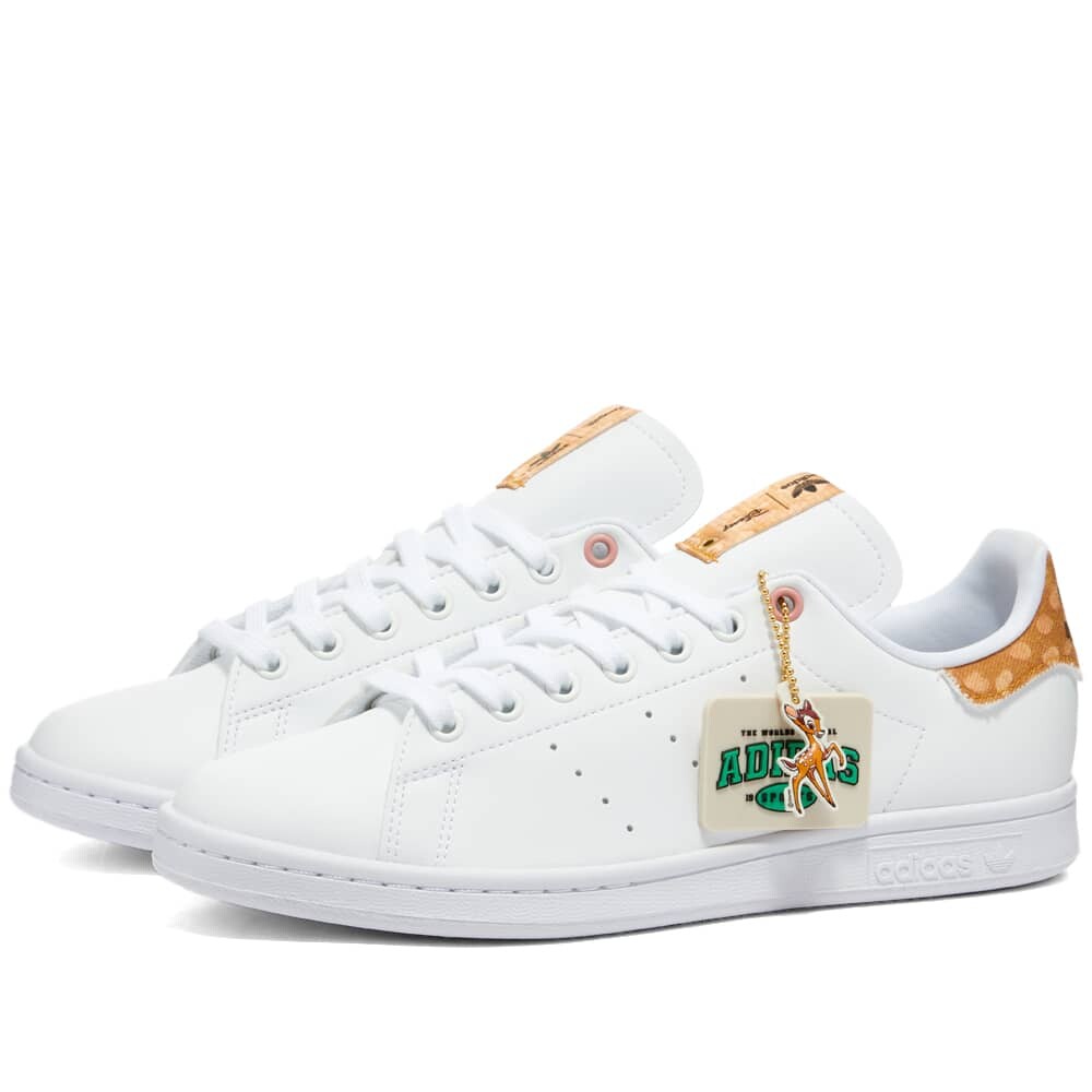 Кроссовки Adidas x Bambi Stan Smith W Women's, белый