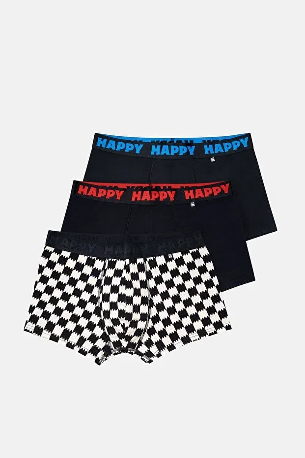 Детский комплект боксеров для мальчиков с принтом Happy Socks, Multicolor