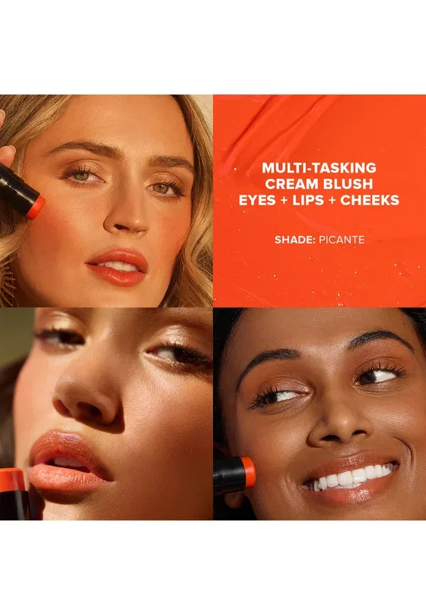 Румяна матовые Nudies all over face matte bronze Nudestix, Picante 7 г, цвет picante — фото 2