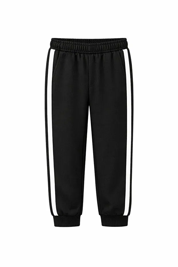 Детские спортивные штаны для девочек с полосками Shop, Black