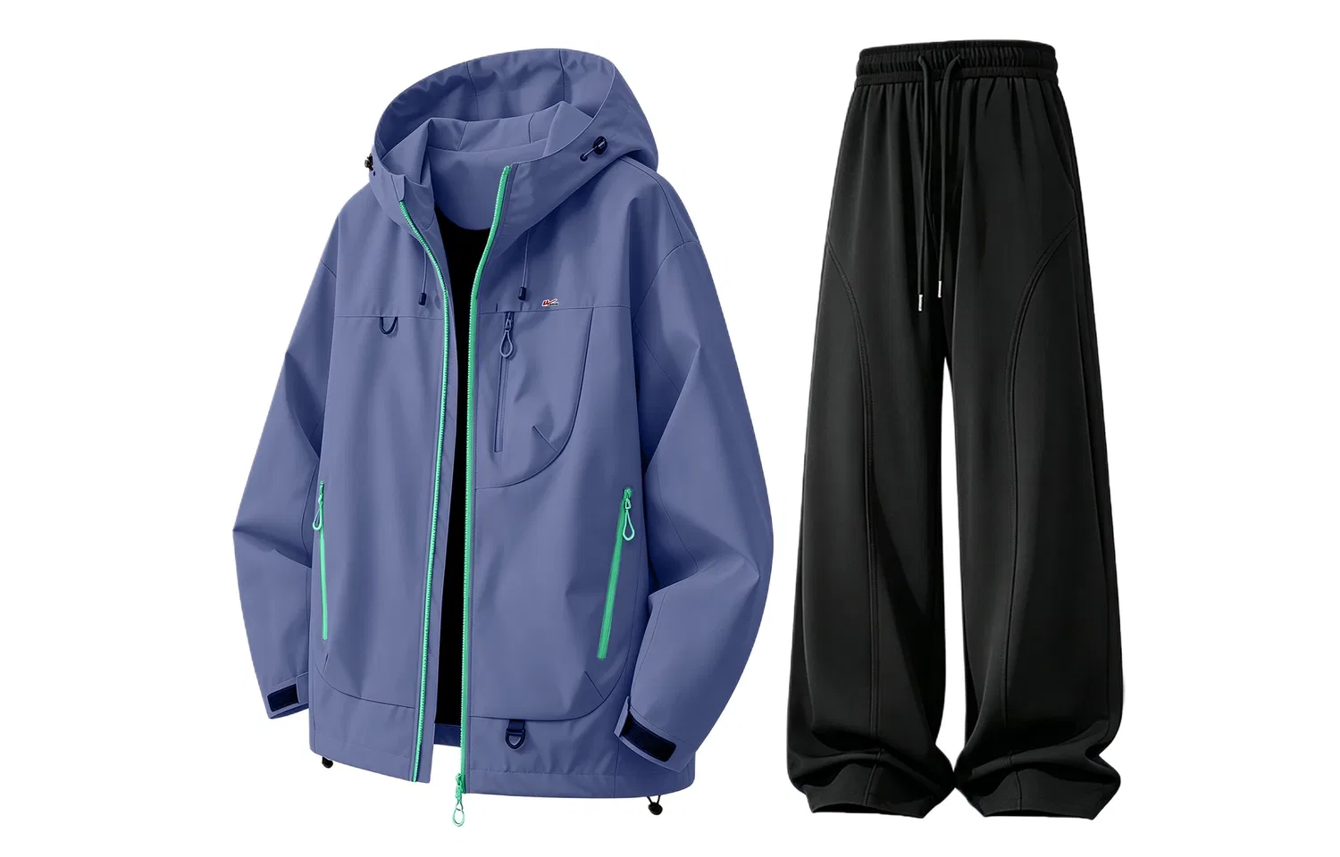 Детский комплект куртка и брюки с капюшоном Windbreaker Jacket & Pants WARRIOR — фото 3