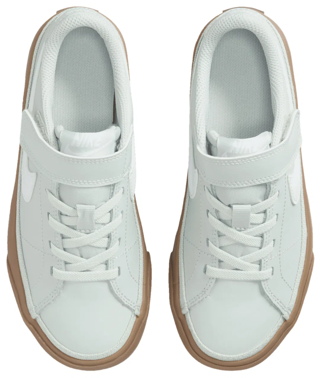 Кроссовки для мальчиков Court Legacy Nike, цвет Lt Silver/White/Gum Dk Brown — фото 4