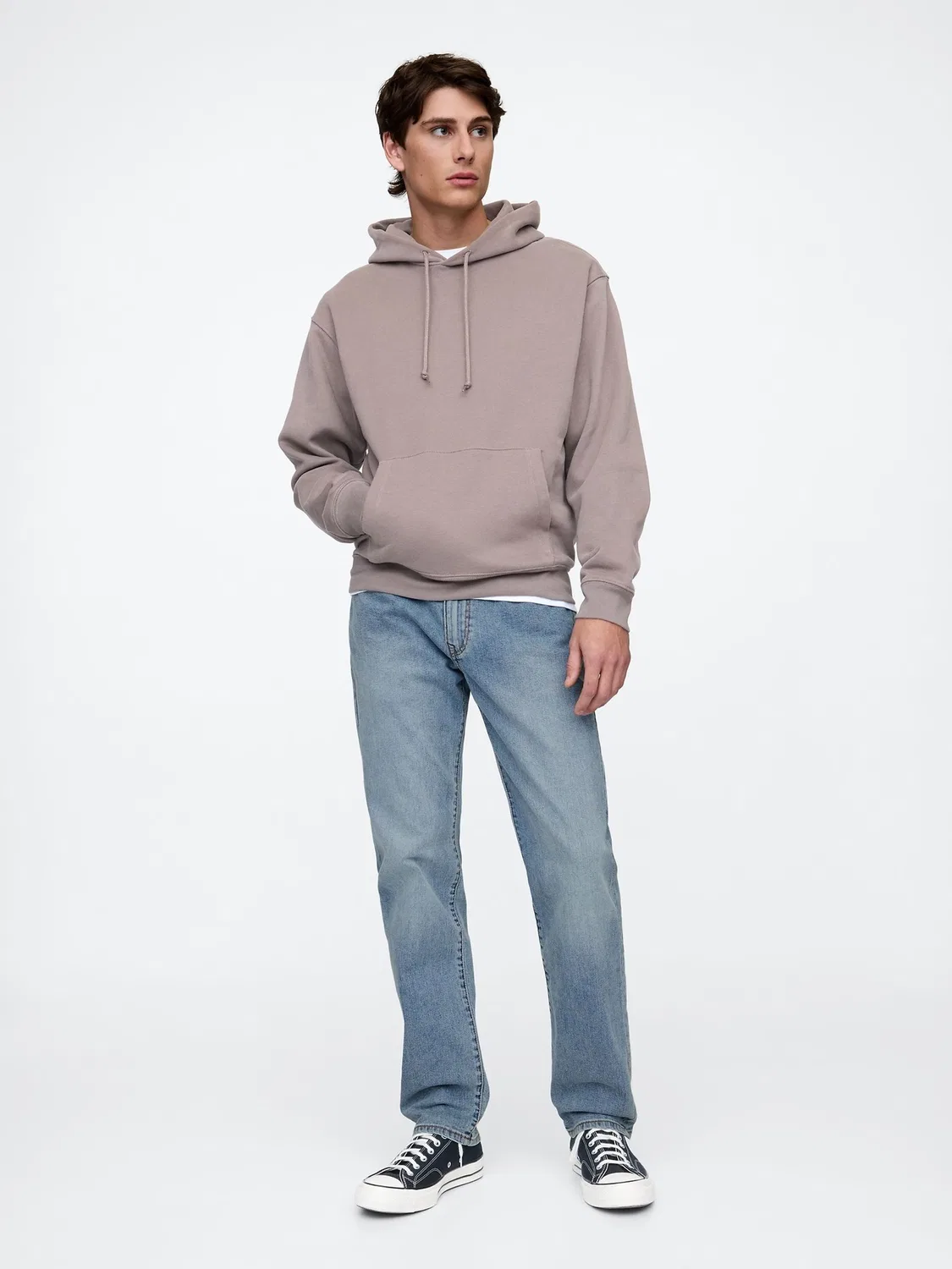 Джинсы прямого кроя Gap Straight Twill, Light Indigo