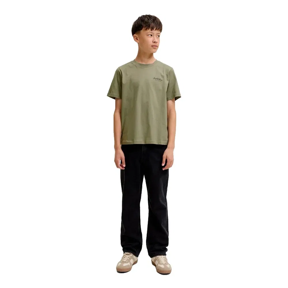 Детская футболка с принтом Archive Graphic Jack & jones, Green — фото 4