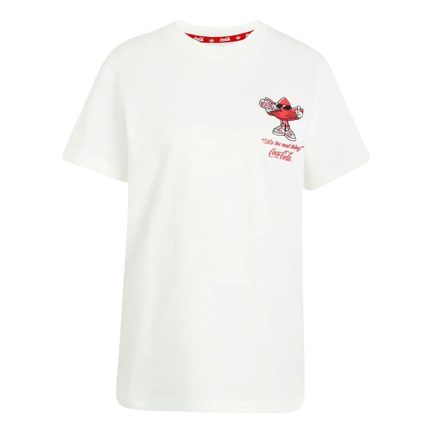 Женская футболка Adidas x Coca-Cola Gfx Trefi T-Shirt, белый