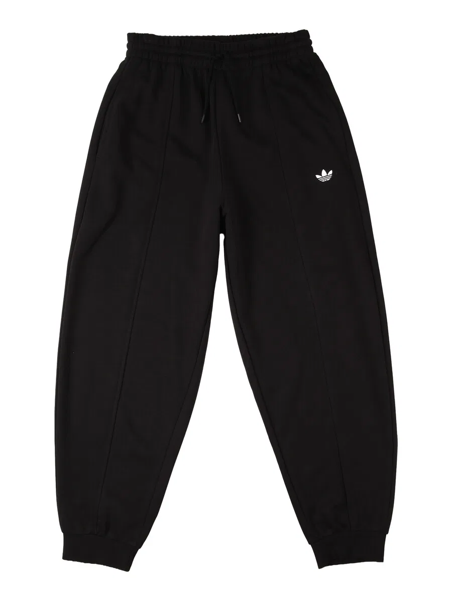 Зауженные брюки ADIDAS ORIGINALS черного цвета