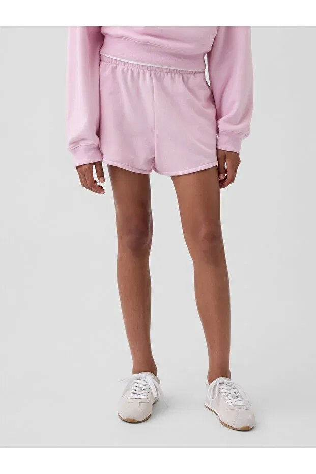 Детские шорты для девочек хлопковые Gap, Pink-000 — фото 4