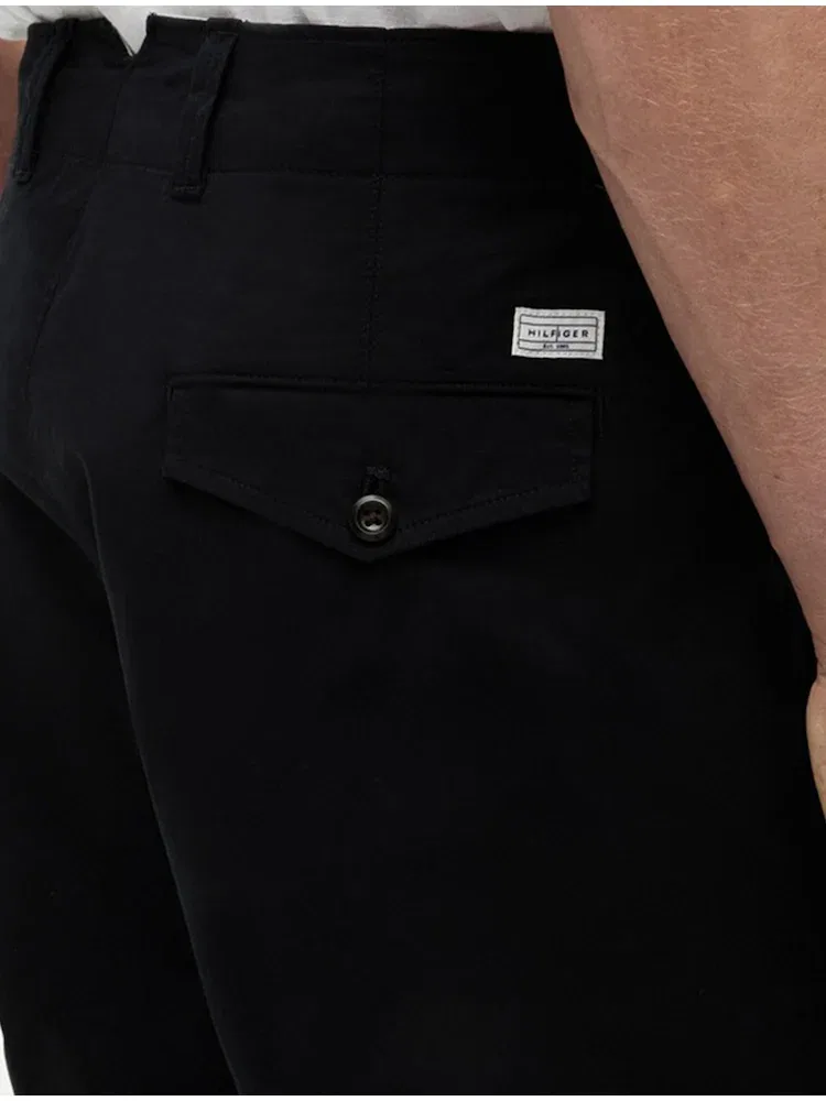 Шорты свободного кроя Paper Touch TOMMY HILFIGER, Black — фото 3