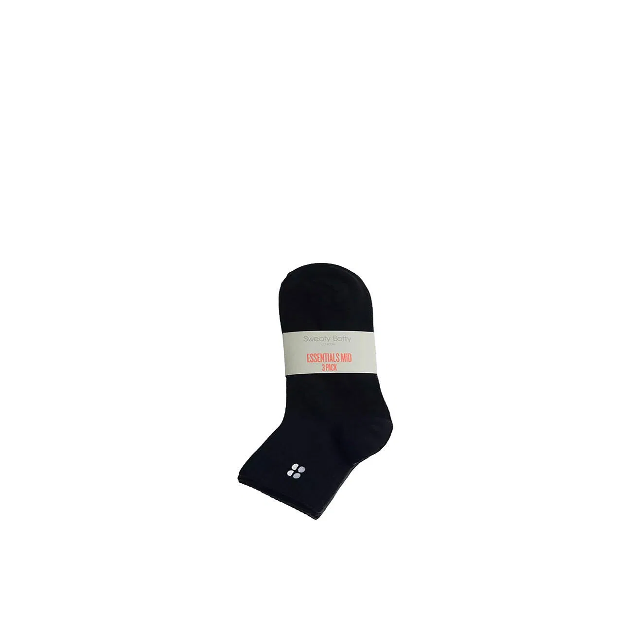 Детские носки Essentials Mini Crew 3-Pack Sweaty Betty, Schwarz — фото 4