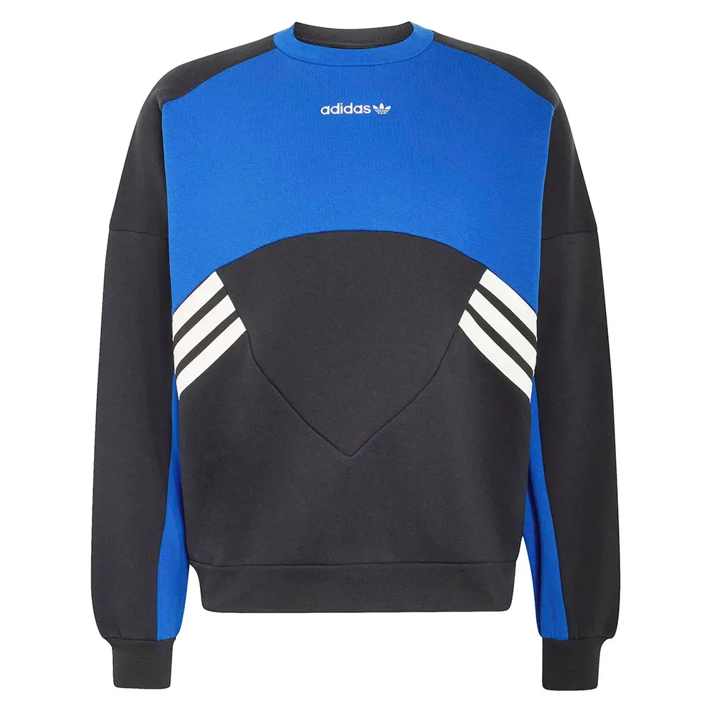 Свитшот с круглым вырезом Munich 93 Adidas Originals, синий — фото 3