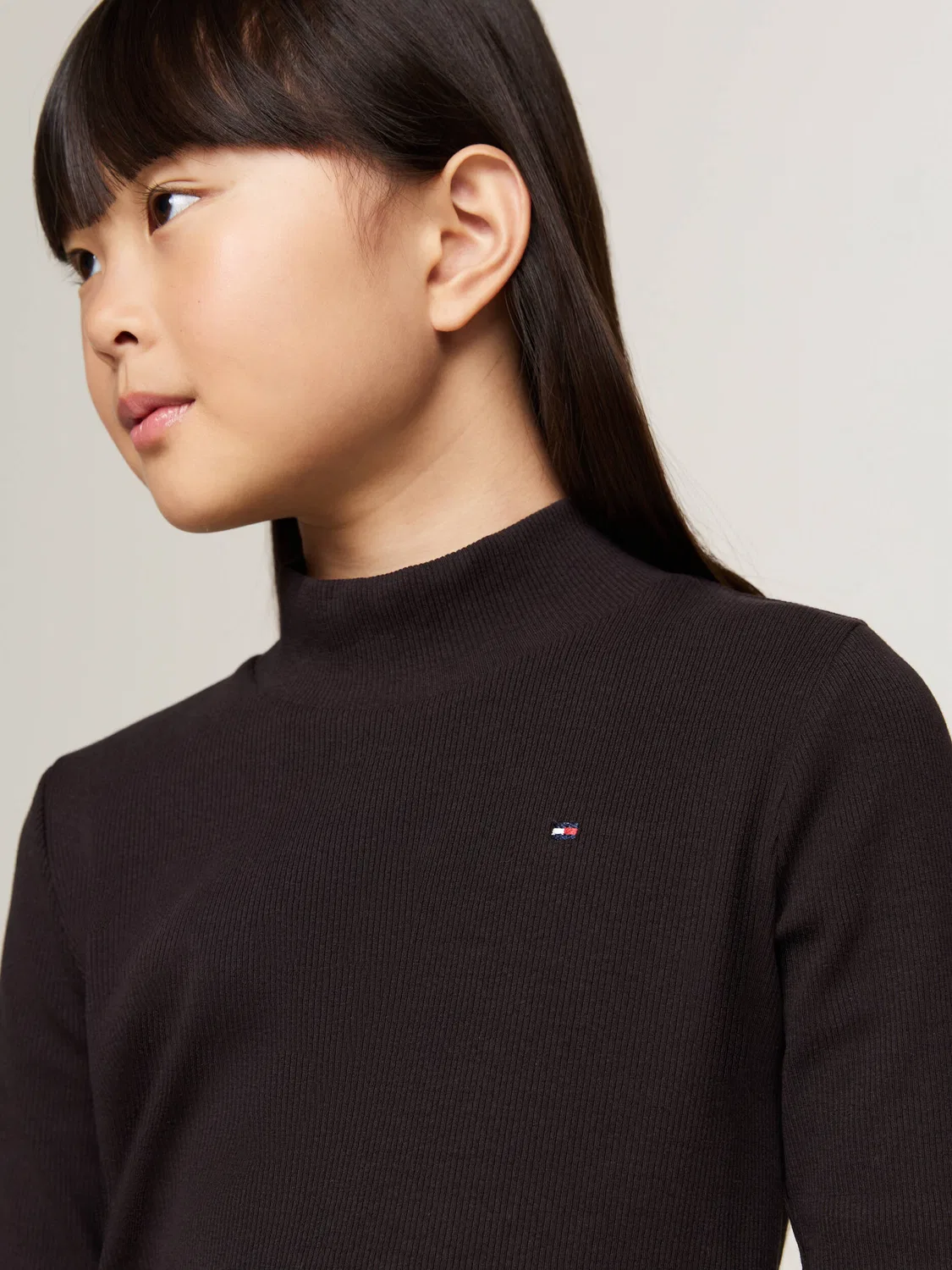 Блузка с длинным рукавом Tommy Hilfiger, черный — фото 4