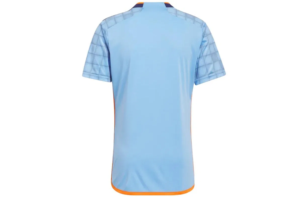 Мужская футболка с коротким рукавом Adidas New York City Fc 25/26 Home Jersey, Light Blue/BALGB — фото 3