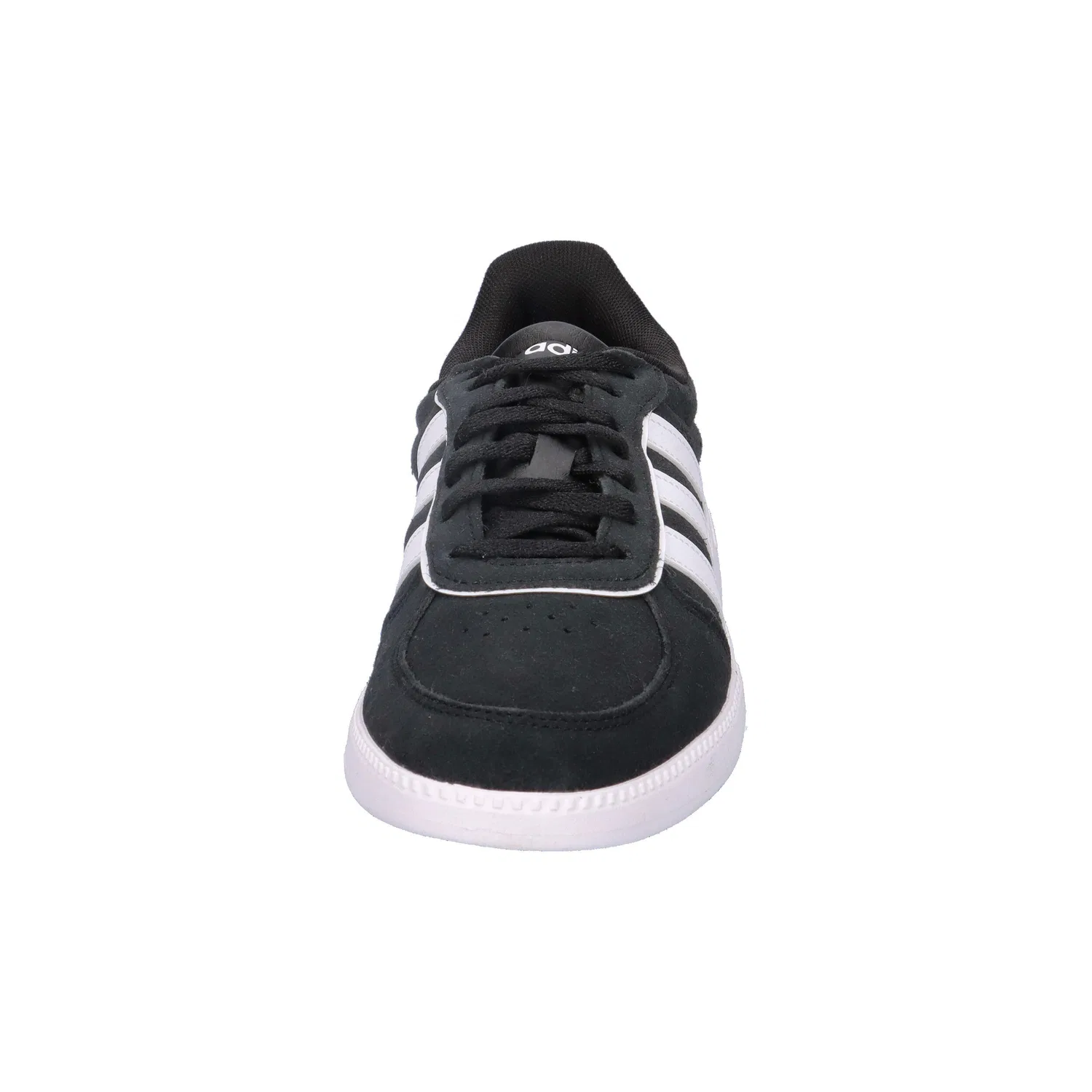 Детские кроссовки для девочек с замшевым верхом BREAKNET SLEEK J Adidas, Schwarz / Weiss / Schwarz — фото 3