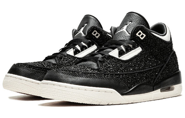 Кроссовки anna wintour x 3 ретро Air Jordan, черный — фото 3
