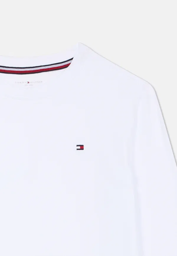 Пижамный комплект с принтом Tommy Hilfiger белый, темно-синий — фото 4