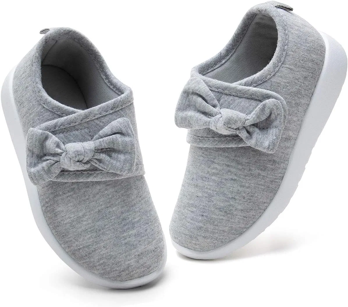 Детские кроссовки для девочек облегченные слипоны nerteo, Lightgrey