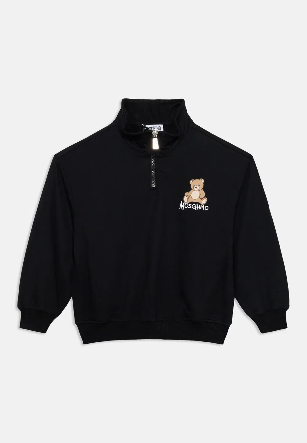 Толстовка на молнии унисекс - толстовка Moschino, Black