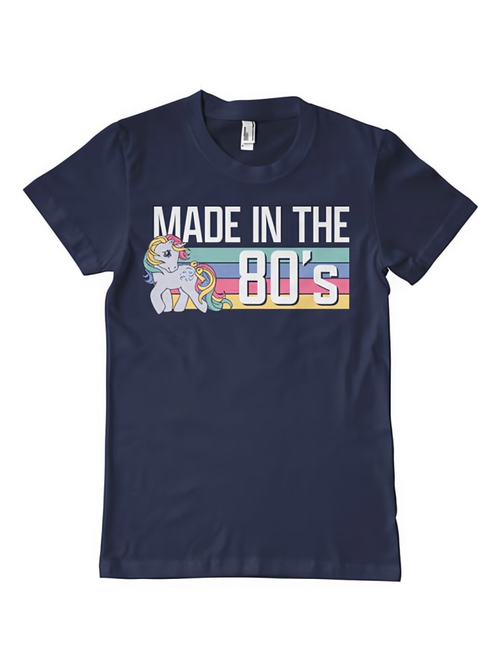 

Футболка Made In The 80'S T-Shirt синего цвета My Little Pony, Синий, Футболка Made In The 80'S T-Shirt синего цвета My Little Pony
