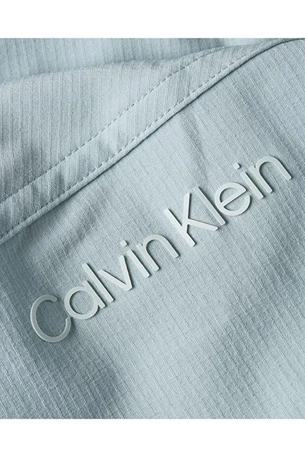 Женский плащ с капюшоном Calvin Klein, Gray — фото 2