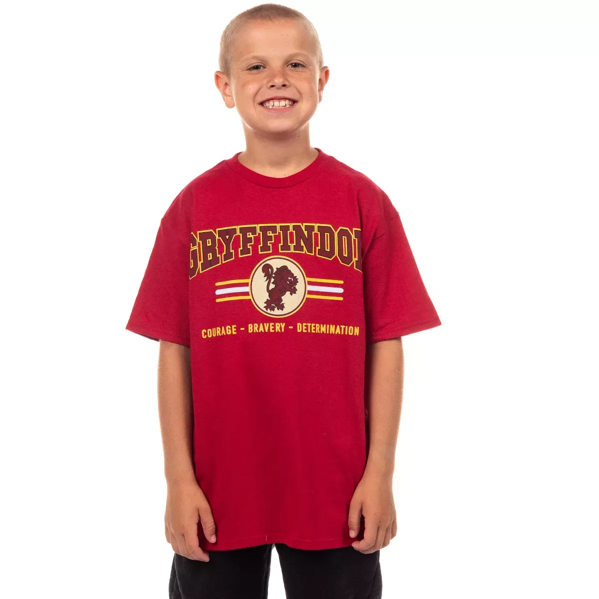 Детская футболка с принтом Gryffindor Lion Design Mad Engine, Red