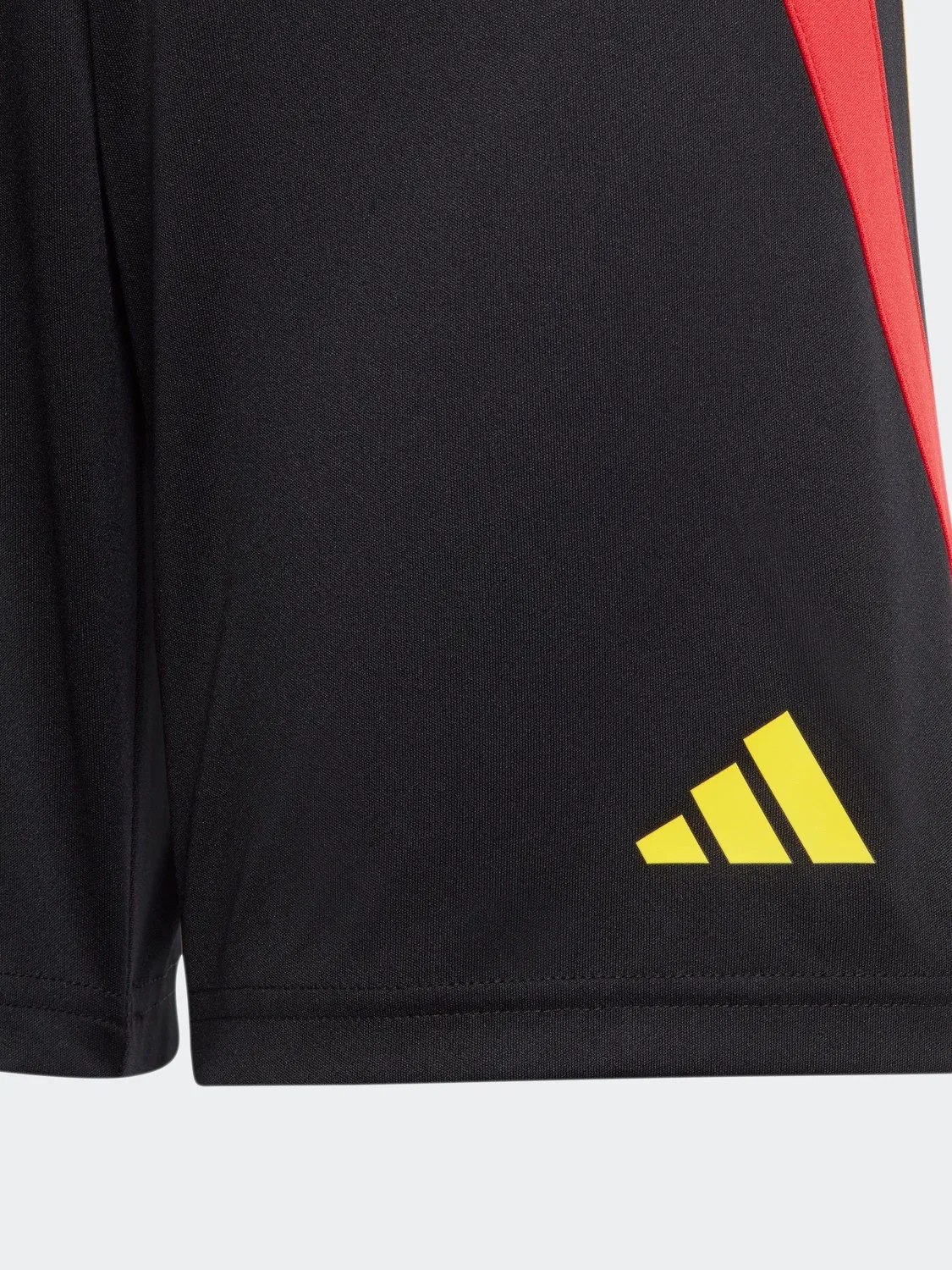 Шорты футбольные Fortore 23 adidas, красные, черные — фото 3
