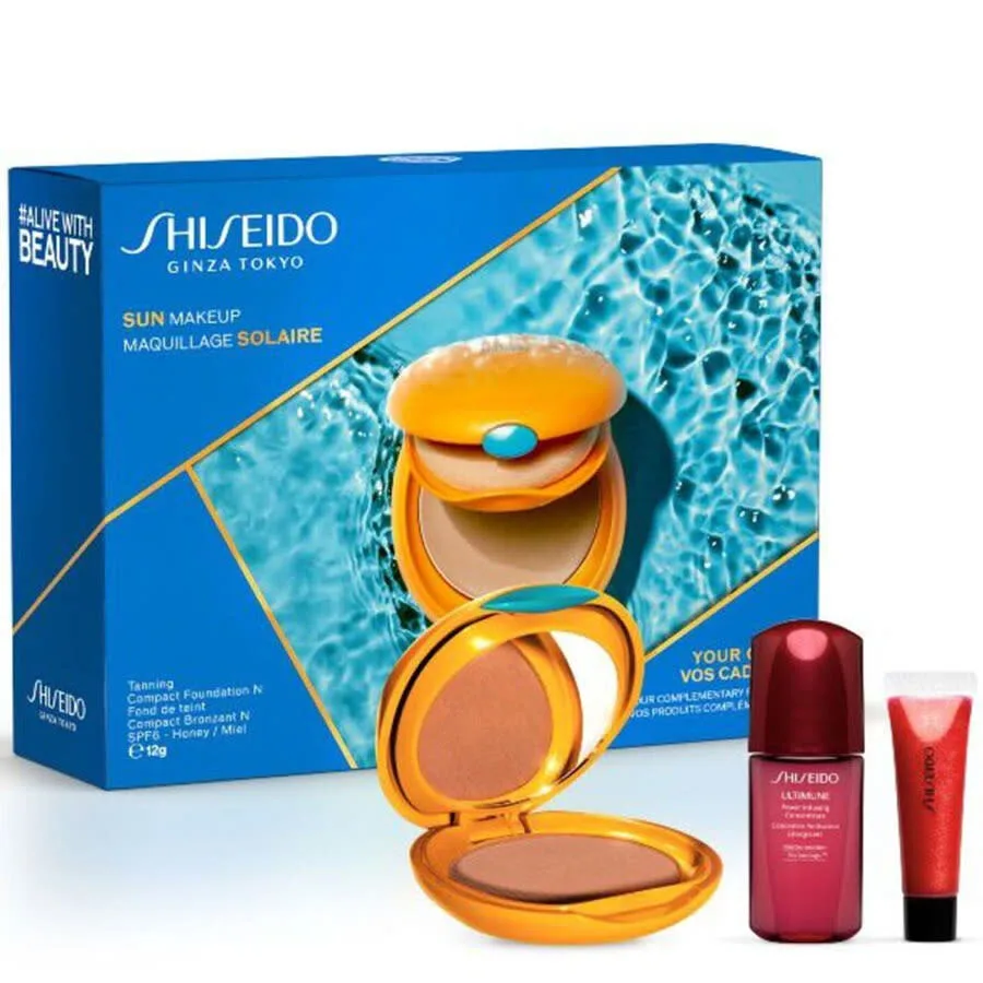 Shiseido Женская Солнцезащитная Мейкап - Бронзовый Подарочный Набор Уход за Кожей 3598381107151