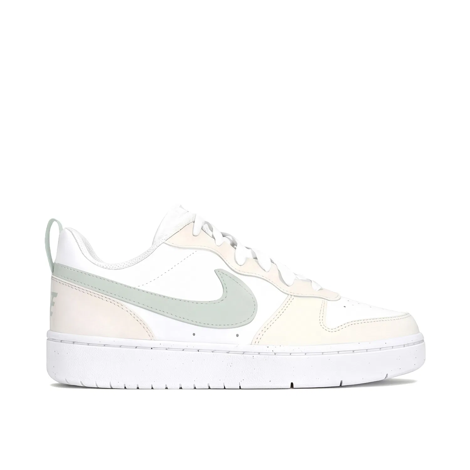 Детские кроссовки для скейтбординга с принтом Nike Court Borough, Yellow Green — фото 4