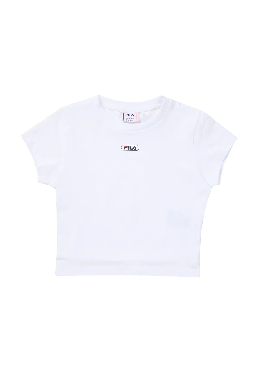 Укороченная футболка с логотипом Ceranova - базовая футболка Fila, Bright White