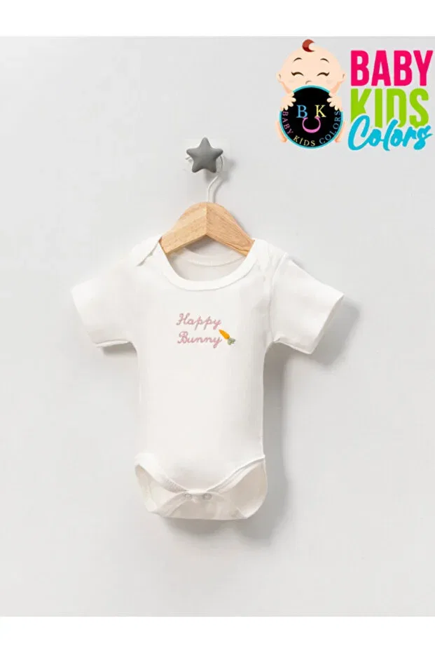 Детский комплект одежды для новорожденных хлопковый Boxed-Rabbit Baby Kids Colors, Powder — фото 4