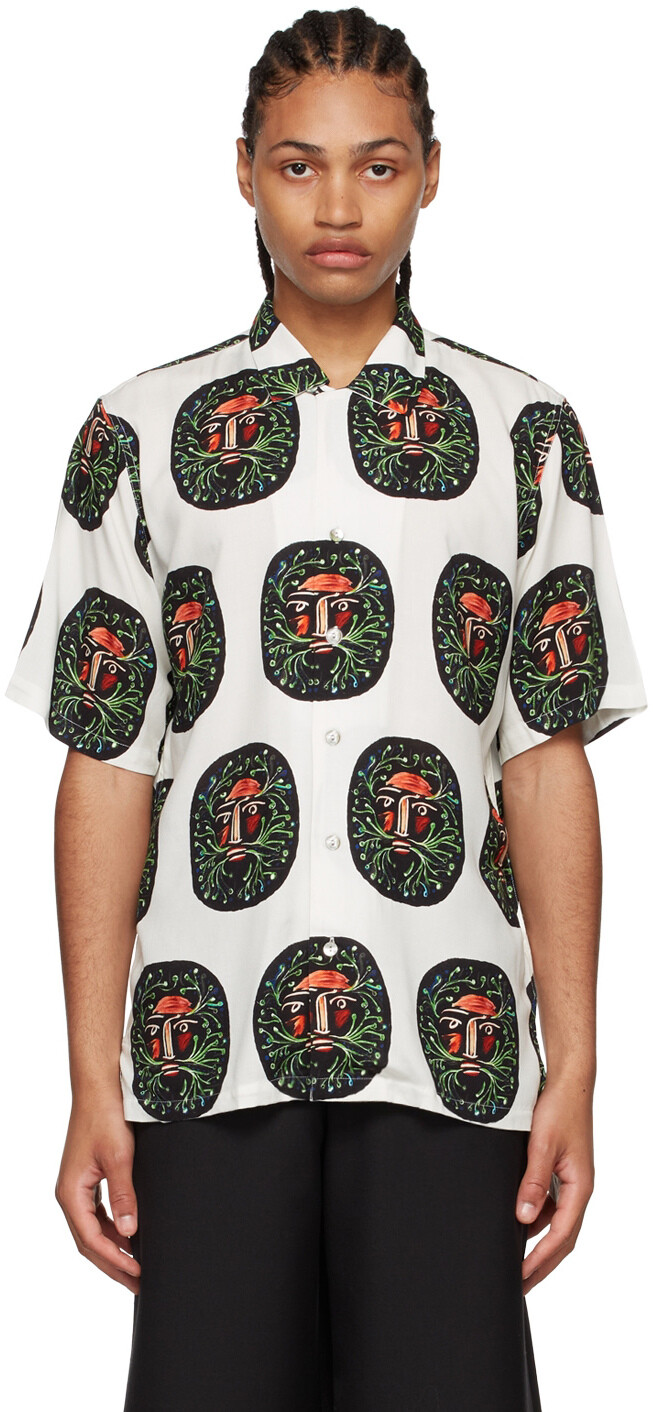 

Рубашка с коротким рукавом Off-White Hombre Verde Endless Joy