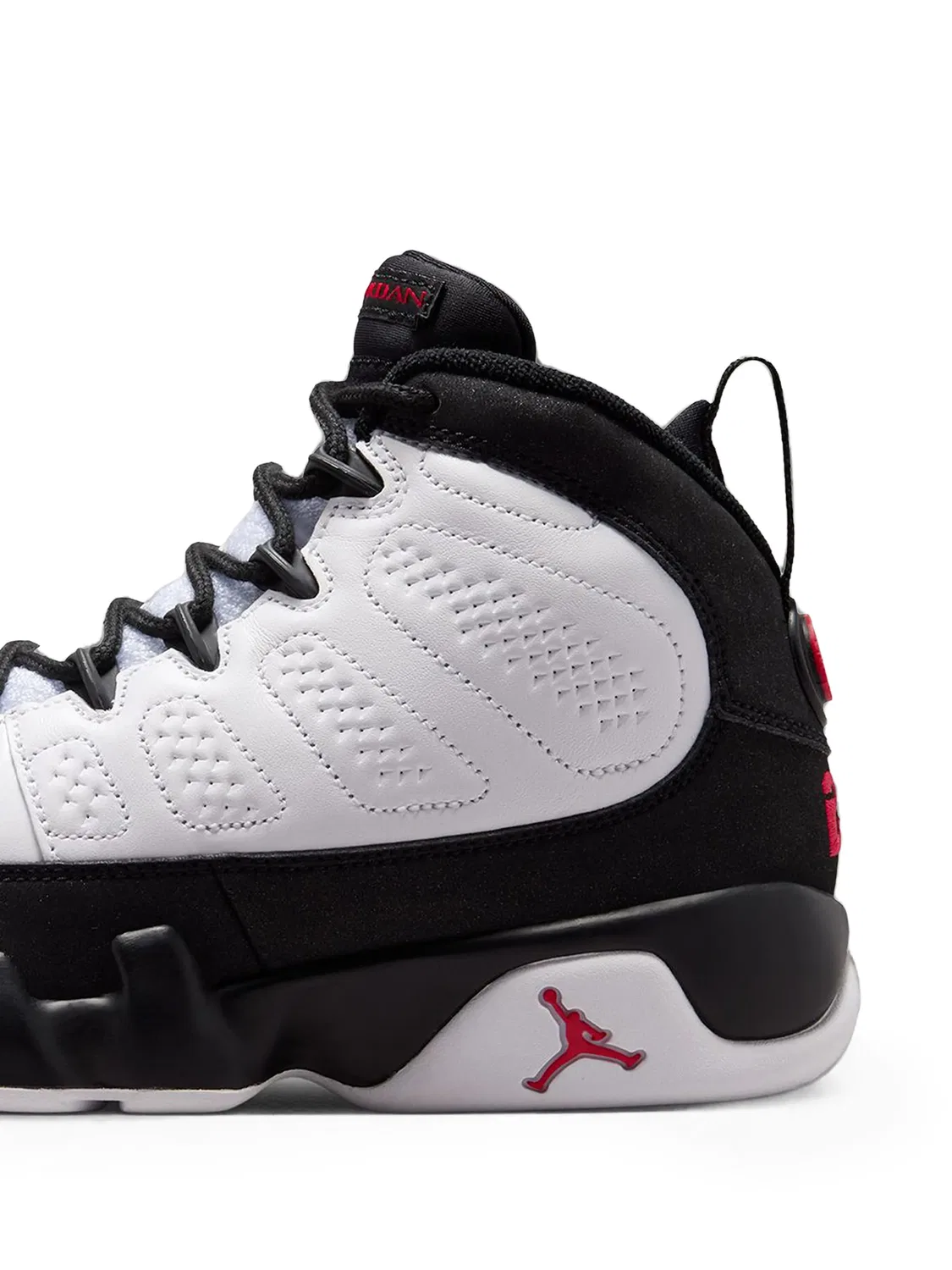 Кроссовки Air Jordan 9 Retro Space Jam белые, белый — фото 2