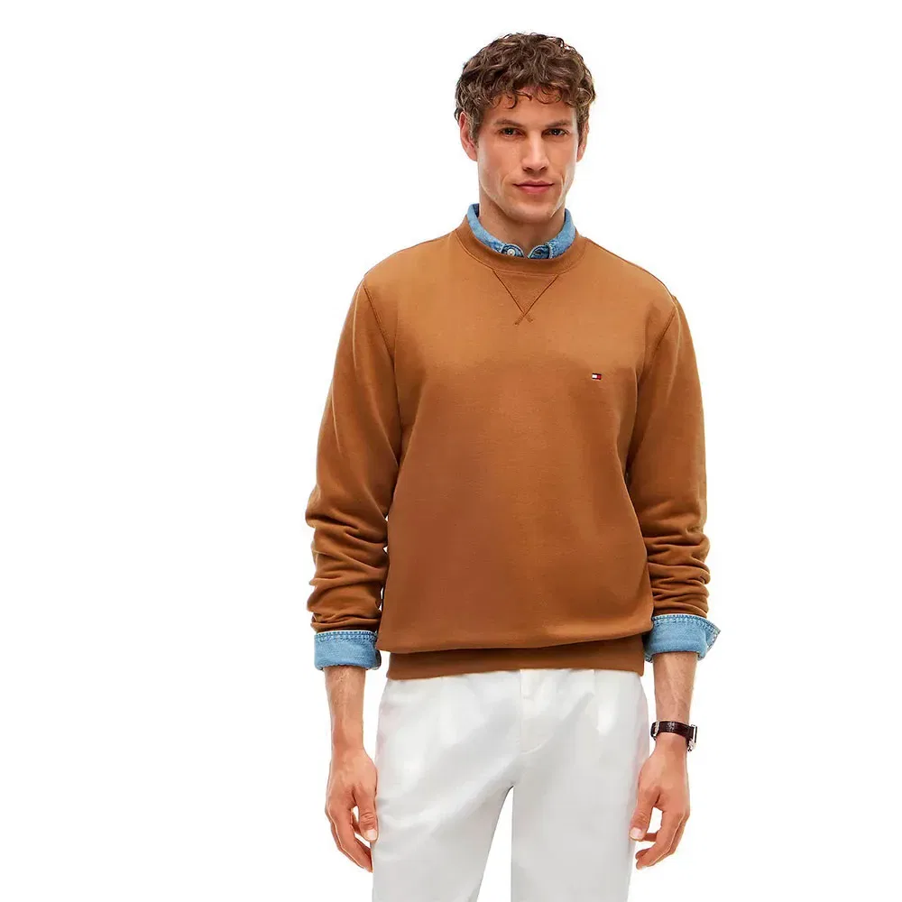 Мужской свитшот из флиса Tommy hilfiger, Brown