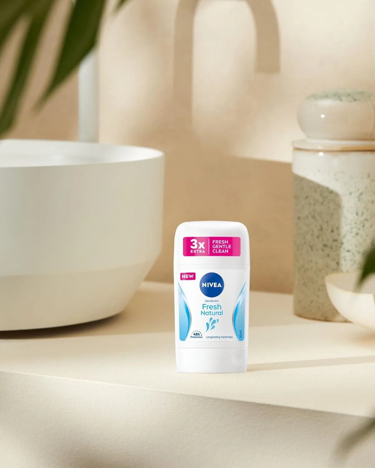 Дезодорант-стик NIVEA Fresh Natural 48H, 50 мл, набор 5 шт, Fresh — фото 4