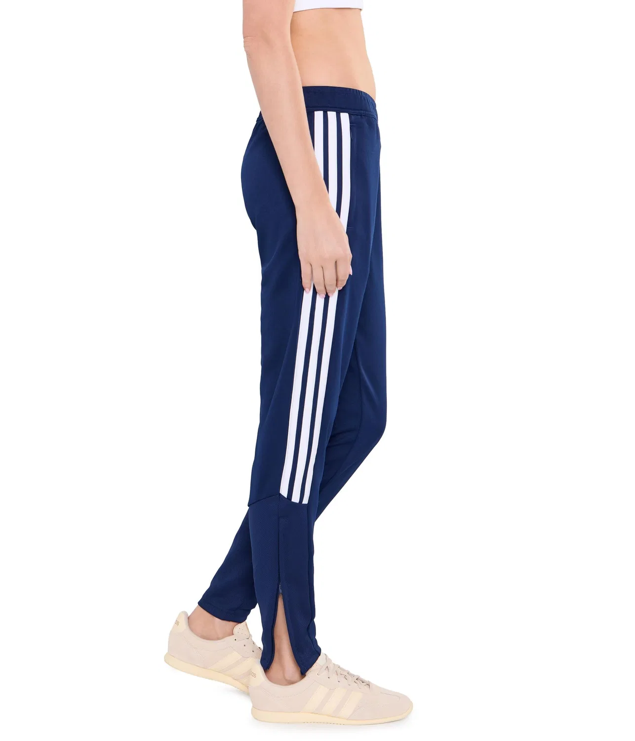 Брюки тренировочные Tiro 26 League Training Pants Adidas, Team Navy Blue/White — фото 3