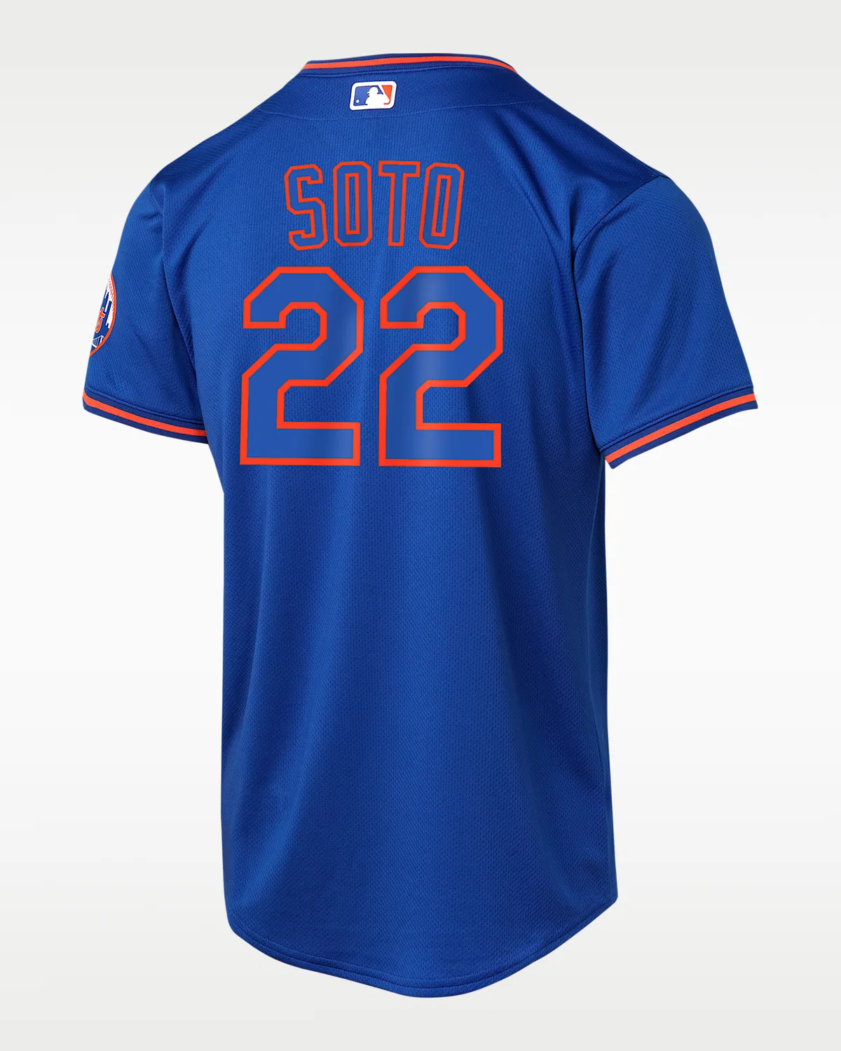 Детская большая футболка Nike Dri-FIT MLB Limited Jersey Juan Soto New York Mets, Royal — фото 2