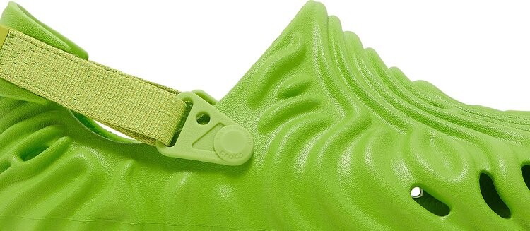 Кроссовки Salehe Bembury x Pollex Clog Crocodile, зеленый — фото 2