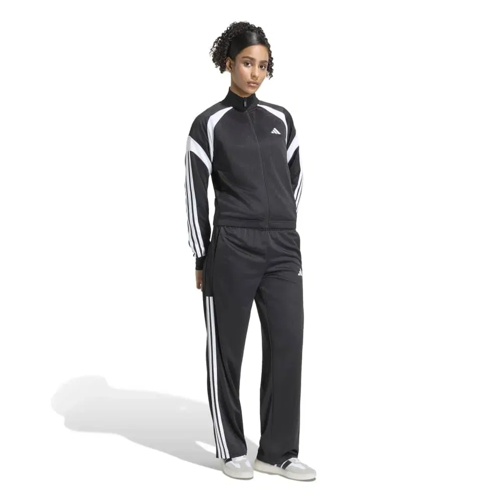 Женский спортивный костюм с молнией Teamsport Adidas, Black
