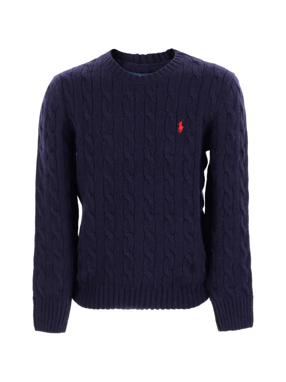 Свитер вязаный Polo Ralph Lauren Kids, темно-синий