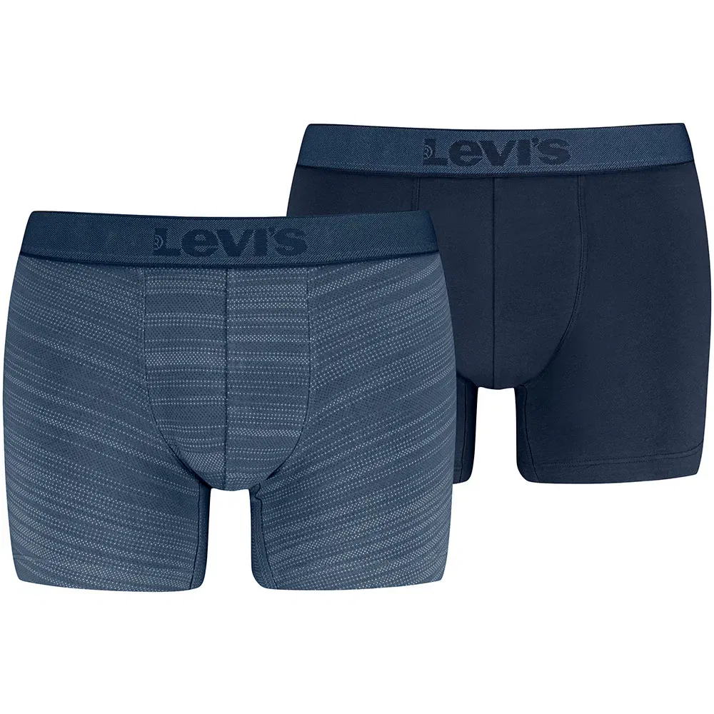 Мужские боксеры с принтом Dotted Yarndye Brief Levi’s, Blue — фото 3