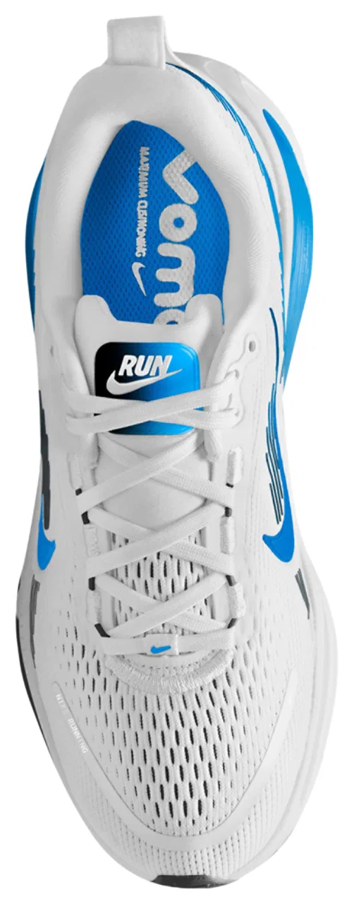 Кроссовки для мальчиков Vomero 18 Nike, цвет White/Bluehero/Black — фото 3